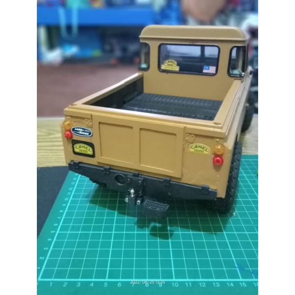 Zarc 3d Printed Rear Bumper Land Rover Series 3 Fo Mn99 And Rear Step