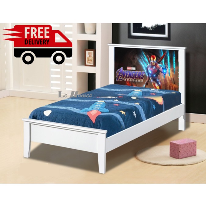 FREE DELIVERY / WOODEN SINGLE BED / IRONMAN SINGLE BED / KATIL BUDAK