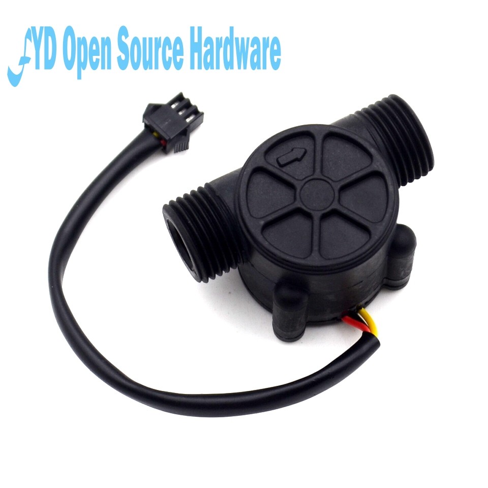 Hall Effect Water Flow Sensor Module - 1 To 30 Liters Per Minute, 2.0MPa Rating 3 thumbnail image