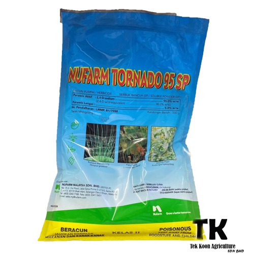 Nufarm Tornado 95 SP | 2,4-D-sodium 95% | Nufarm Tornado 95 SP -500g ...