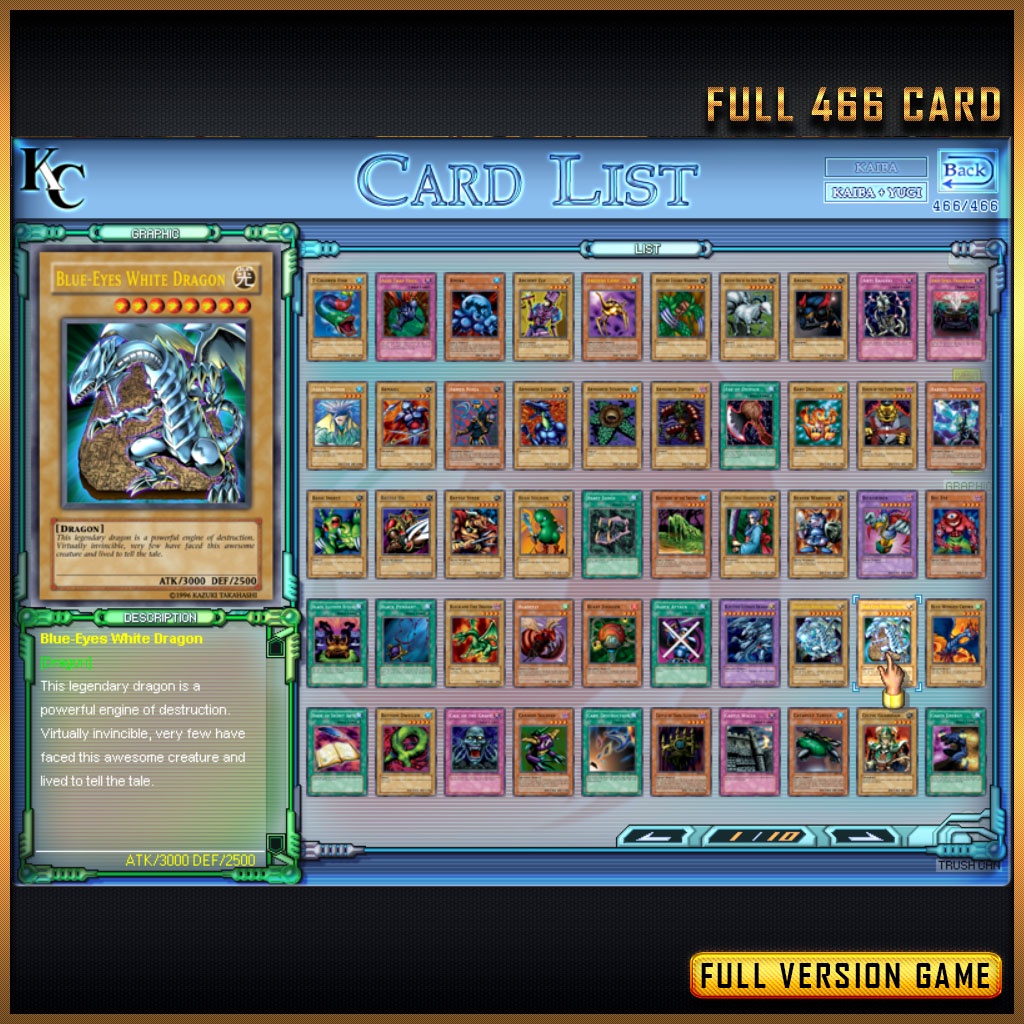 PC GAME ][ 4 IN 1 ] Yu-Gi-Oh! Power of ChaosSimulationCard Game Yugioh | Shopee Malaysia