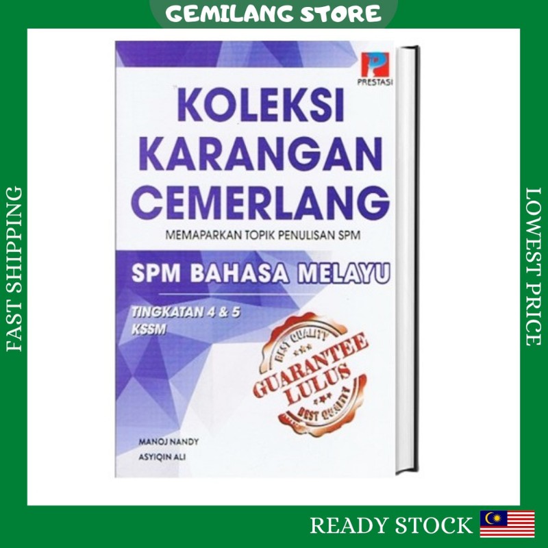 Buku Guarantee Lulus: Koleksi Karangan Cemerlang Topik Penulisan SPM ...