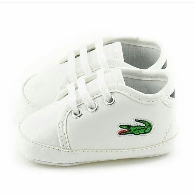 Lacoste on sale baby sneakers