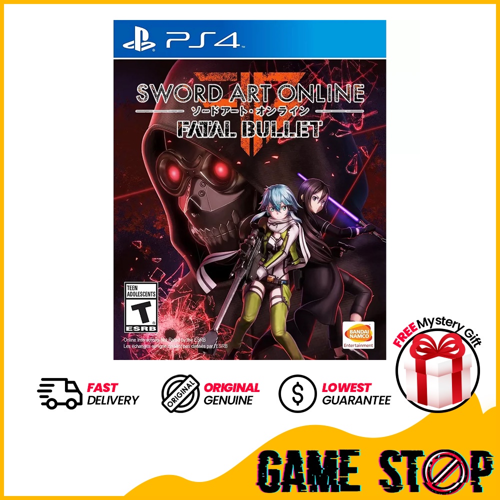 Sword art online fatal bullet hot sale ps4 gamestop