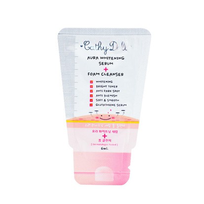 cathy l-glutathione cleansing foam Best Korean Skincare Cathy Doll Aura Whitening Serum + Foam Cleanser is enhanced with glutathione and provides deep cleansing. CATHY DOLL L-GLUTATHIONE SHOWER SCRUB
