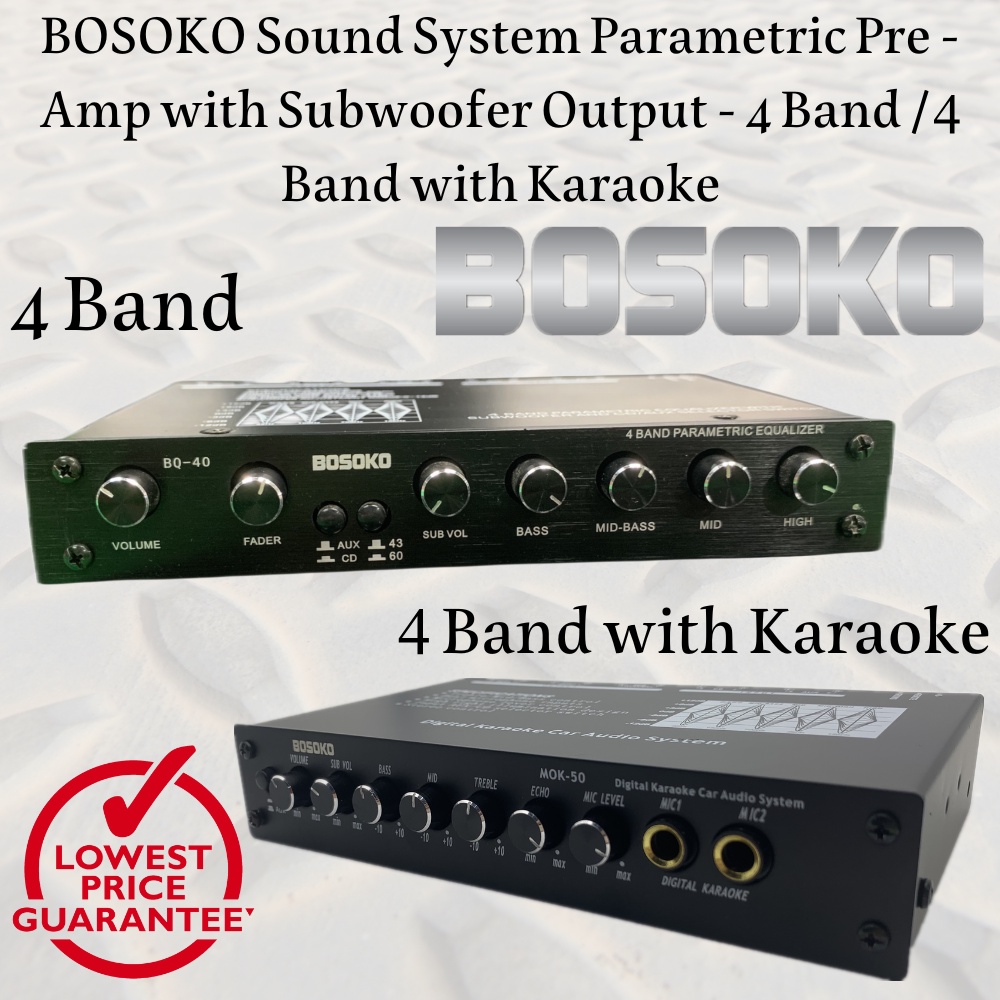 BOSOKO Sounds System / Sound System / SoundSystem Parametric Pre Amp ...