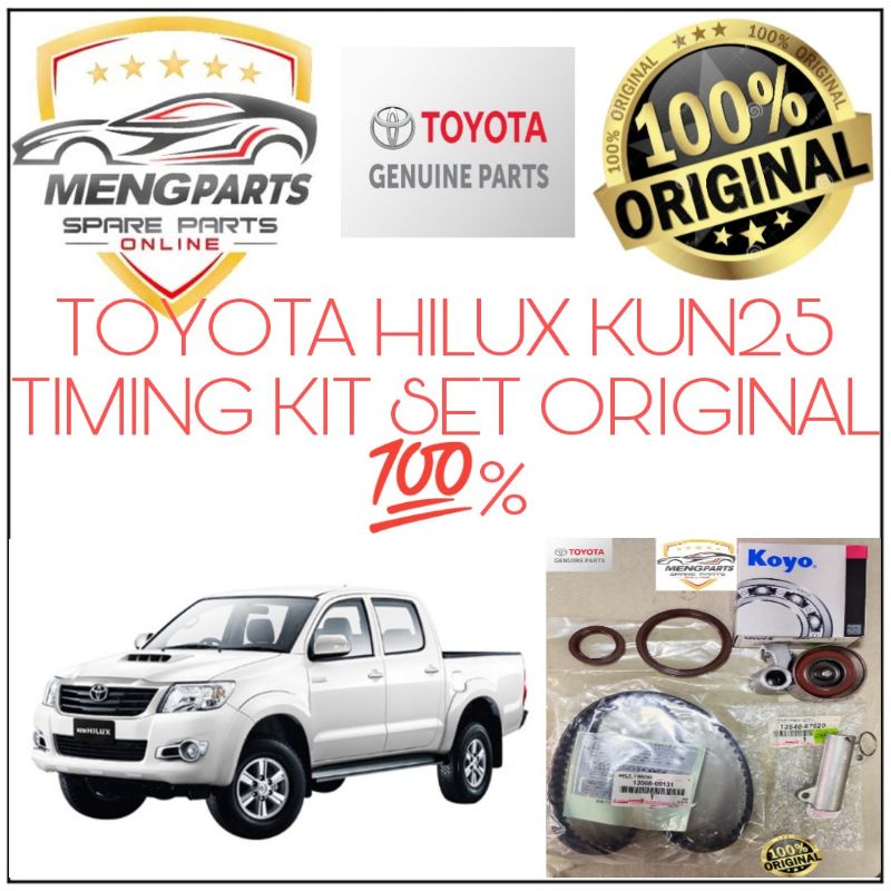 ORIGINAL 💯% TOYOTA HILUX KUN25 KUN26 , FORTUNER KUN50 , HIACE VAN ...