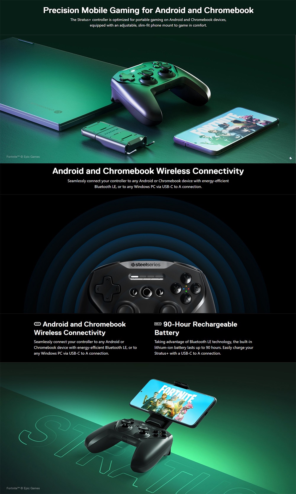 Stratus+ USB-C Charge Cable