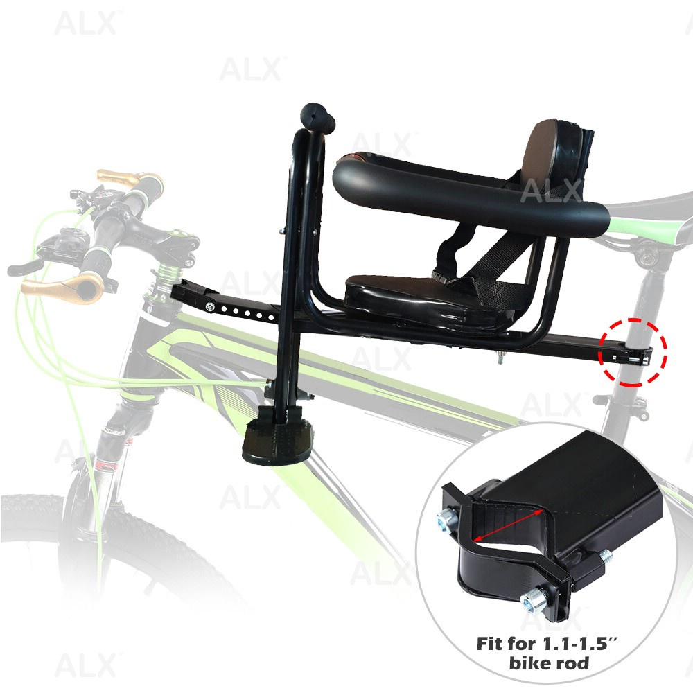 ALX Upgraded 14Yrs Old Kids Comfy Cushion Kids Mount Bike Seat Baby