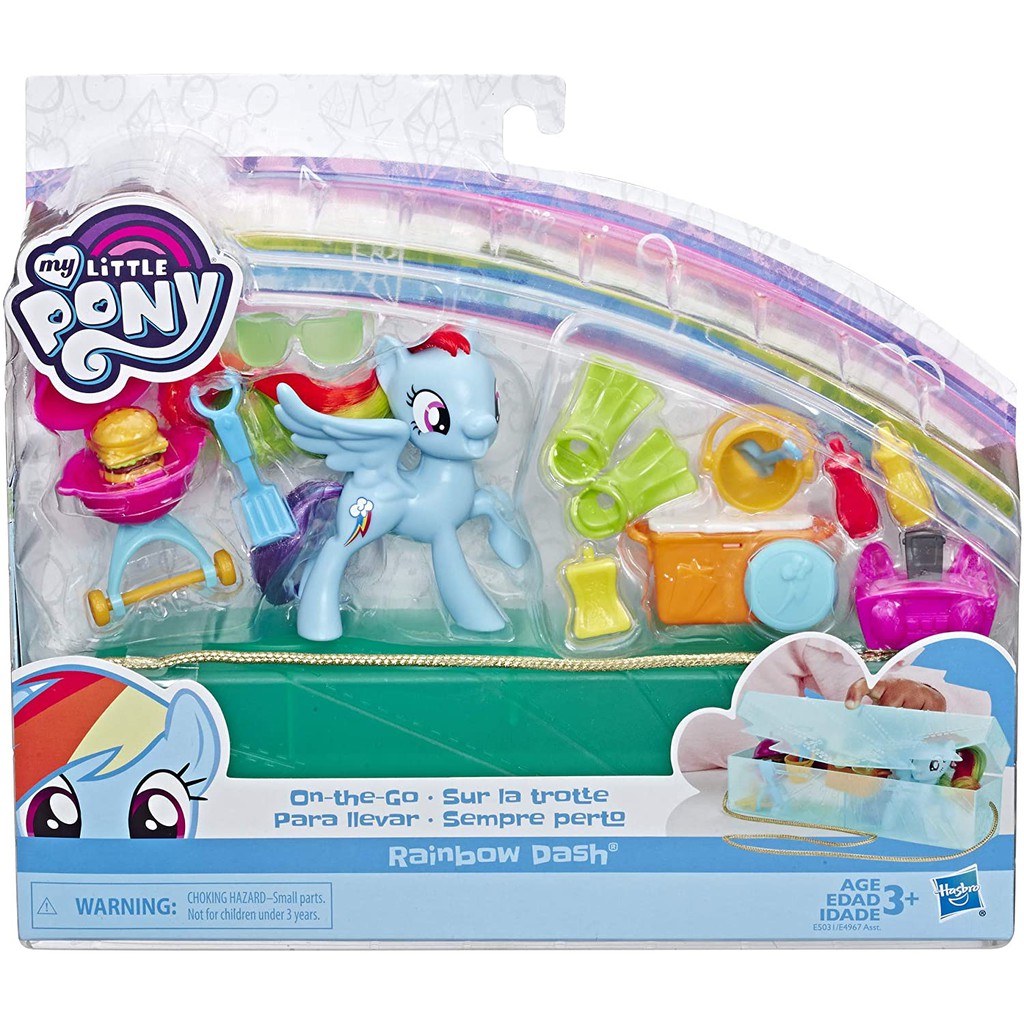 Rainbow best sale pony toy