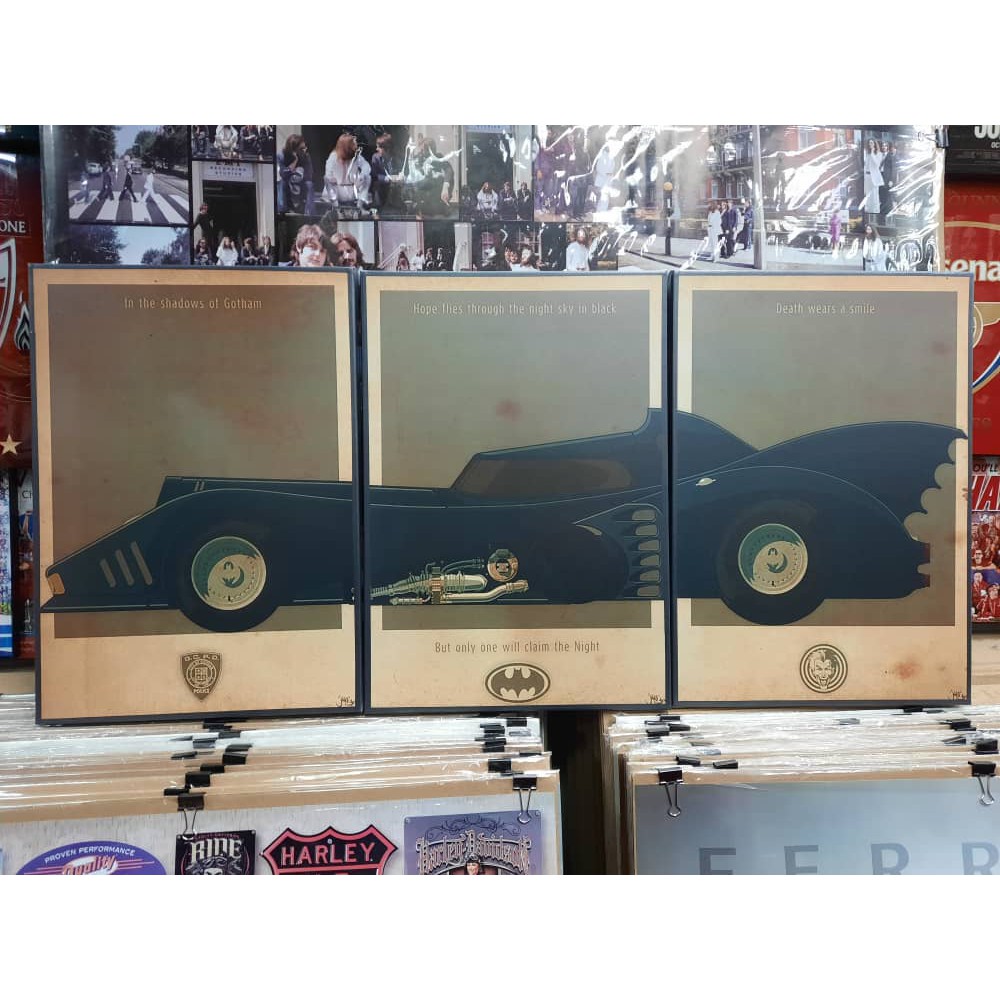 Batman Batmobile A3 Frame | Shopee Malaysia