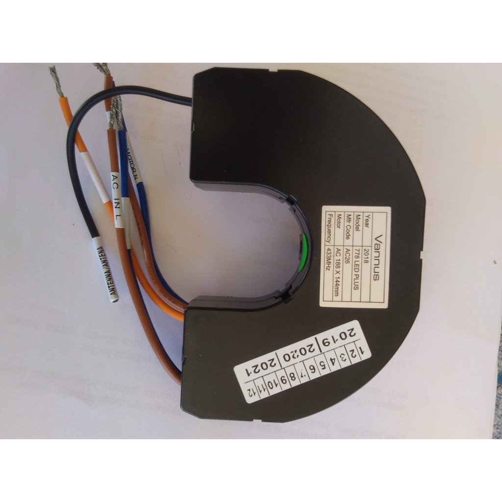 MFP DC Ceiling Fan Receiver – Model FR-A789N-07, Replacement Part