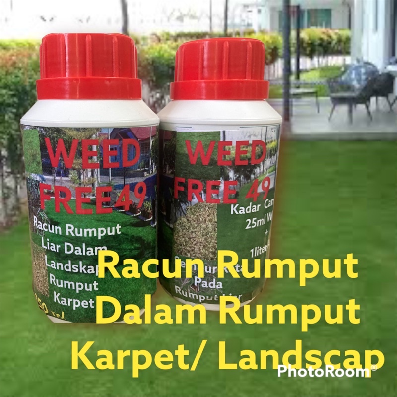 250ml / Weed Free49 / Racun Rumput Liar Dalam Rumput Landskap , Rumput ...