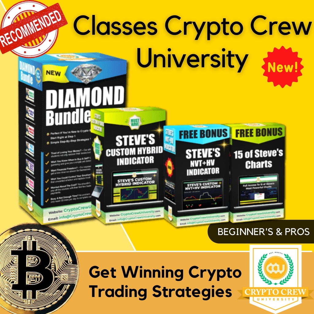 Video Course] Classes Crypto Crew University (2021) | Shopee Malaysia