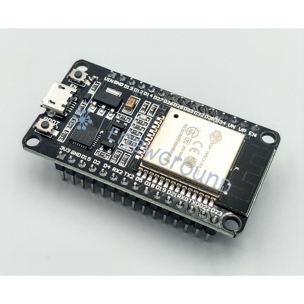 WiFi microcontroller module (ESP32 NodeMCU, CP2102/CH340, 30 pins ...
