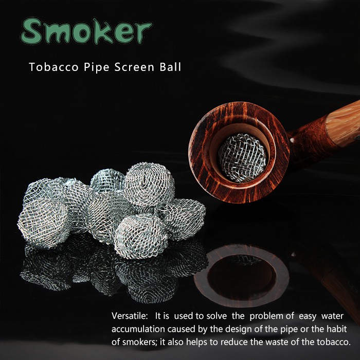 Metal Pipe Smoking Tobacco Screen  Screens Silver Smoking Pipe -  100pcs/lot Smoking - Aliexpress
