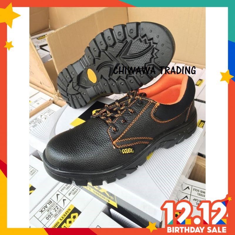 Kasut Pelindung Kaki Safety Shoes Keselamatan Kerja Lasak Bengkel ...