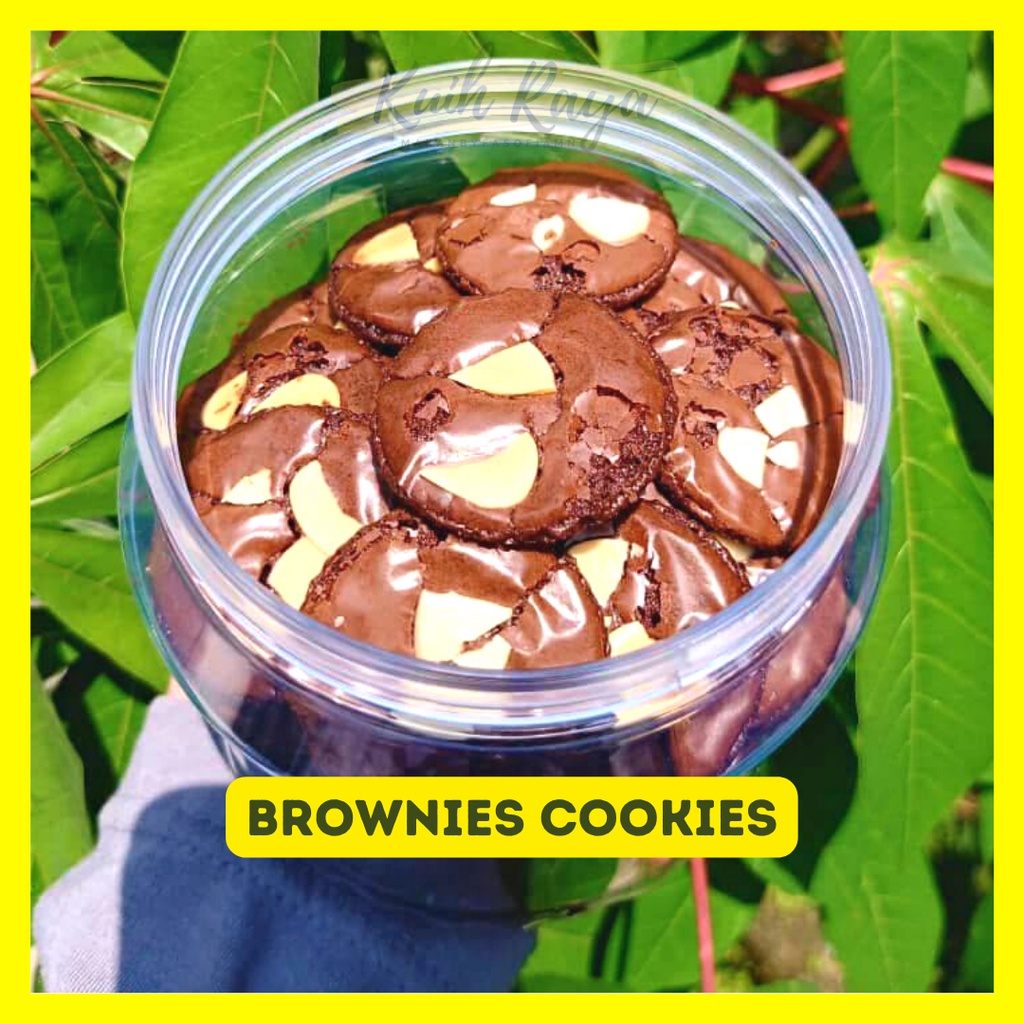 Brownies Cookies Homemade Kuih Raya Tradisional Biskut Raya Moden