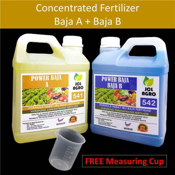 [4L] Concentrated Fertilizer / Hydroponics Fertilizer /Hydroponics ...