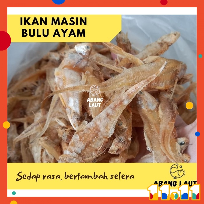 IKAN MASIN BULU AYAM (200G) | Shopee Malaysia