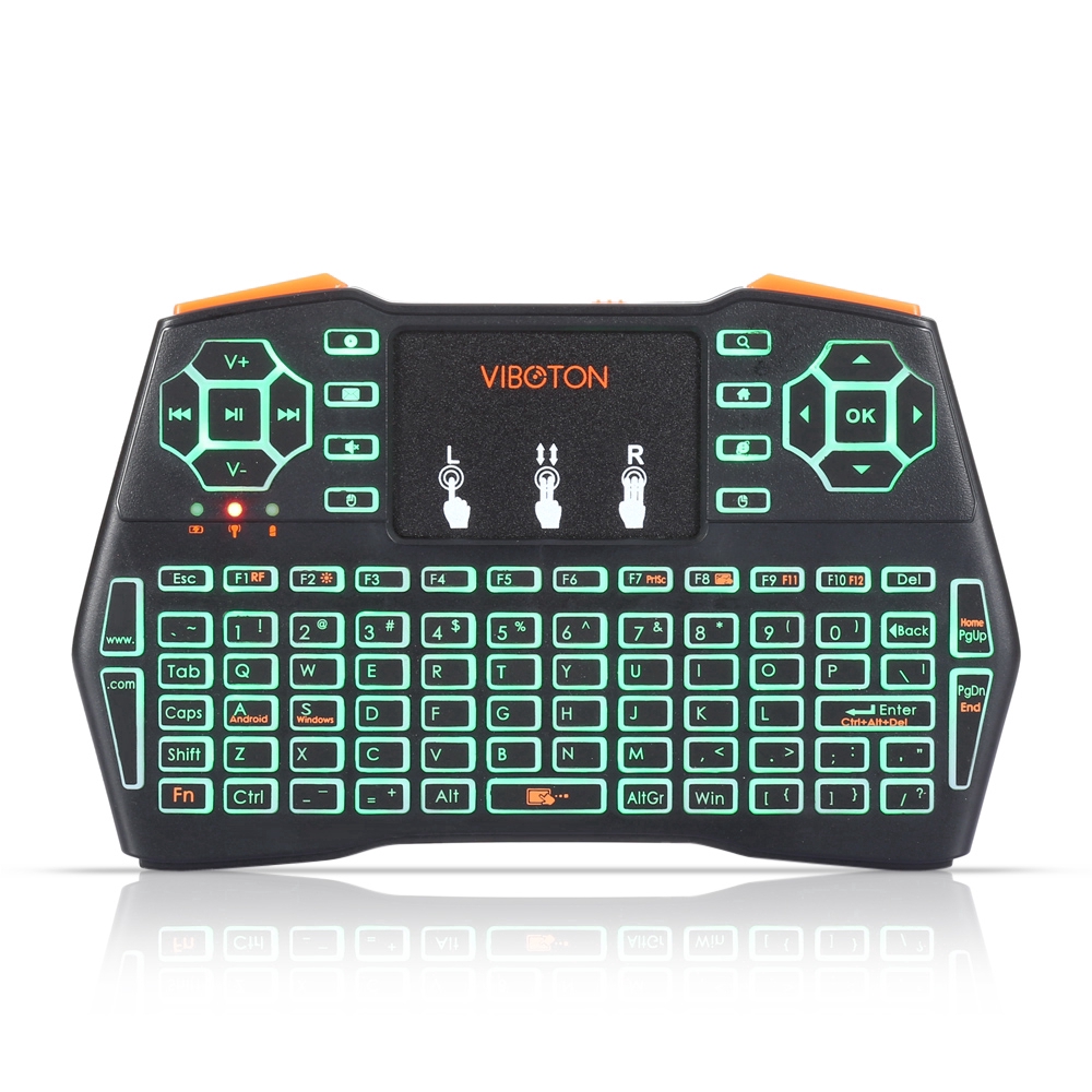 i8 Plus Wireless Keyboard Air Mouse Gaming Keyboard Touchpad Backlight ...