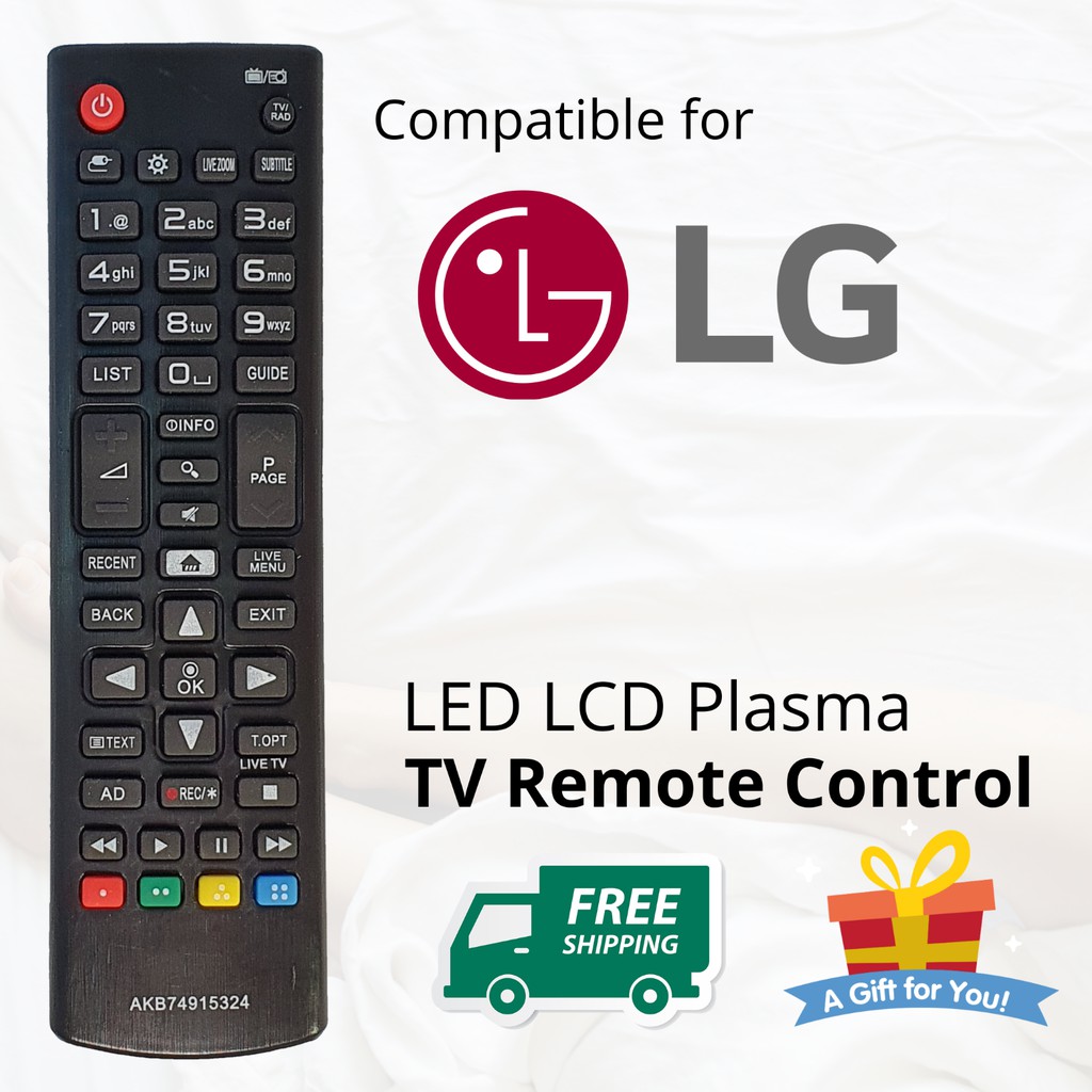 Replacement Remote Control For LG TV – Fits AKB74915324 – BELIFE Model BLF