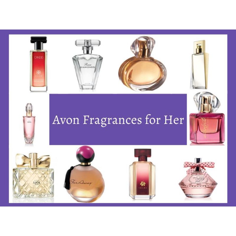 AVON 100% ORIGINAL - Women Perfume by AVON - Assorted Fragrances ...