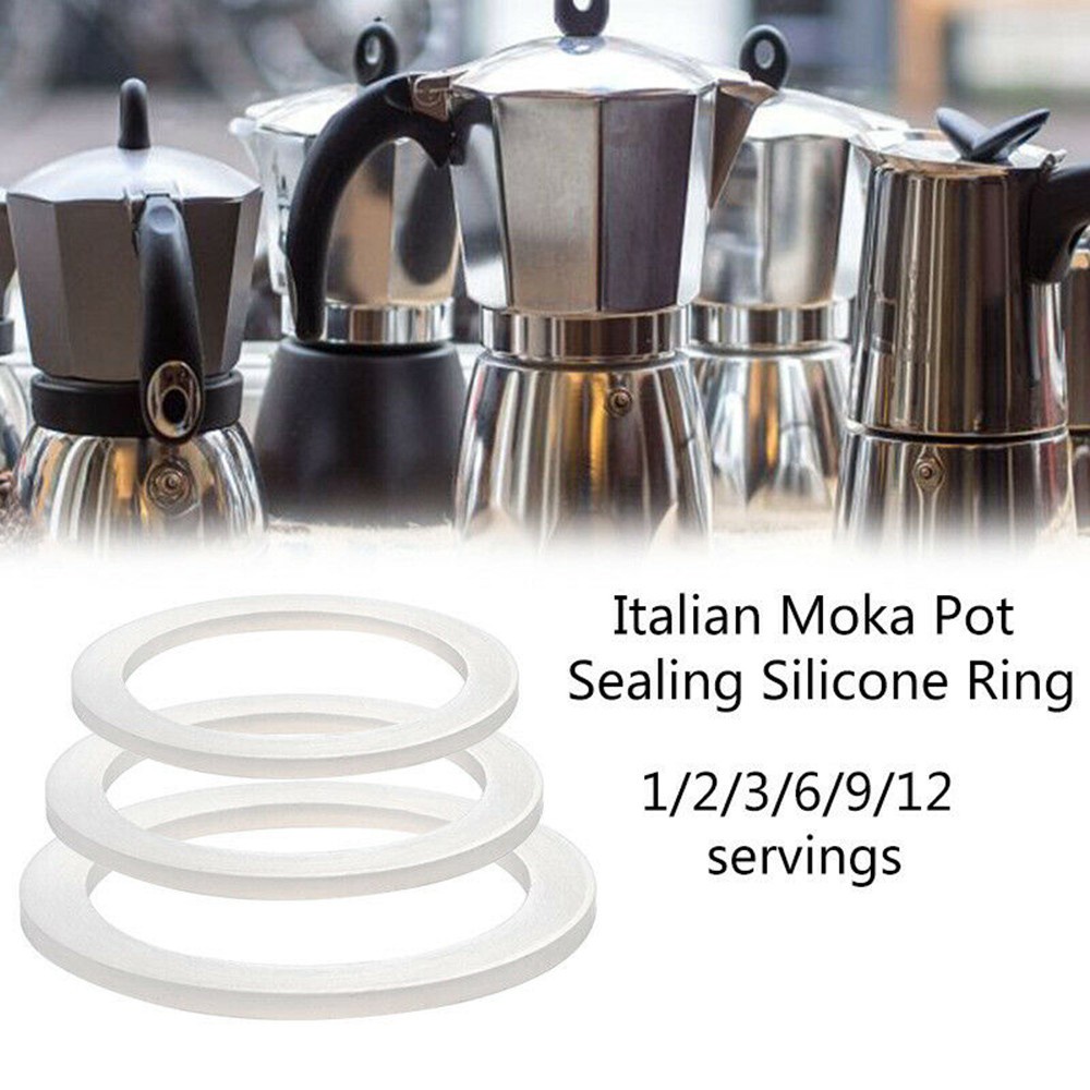 【Ready Stock】Replacement Gasket Seal for Coffee Espresso Moka Stove Pot