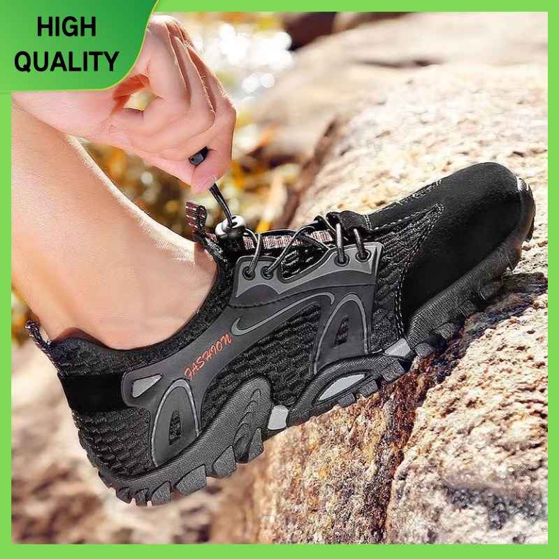 Men's breathable mesh casual outlet light outdoor hiking shoes