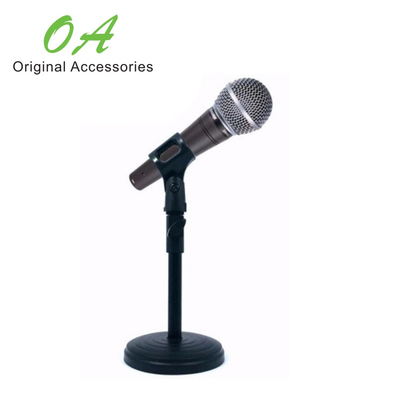 Mini Microphone Stand (Black) Shopee Malaysia