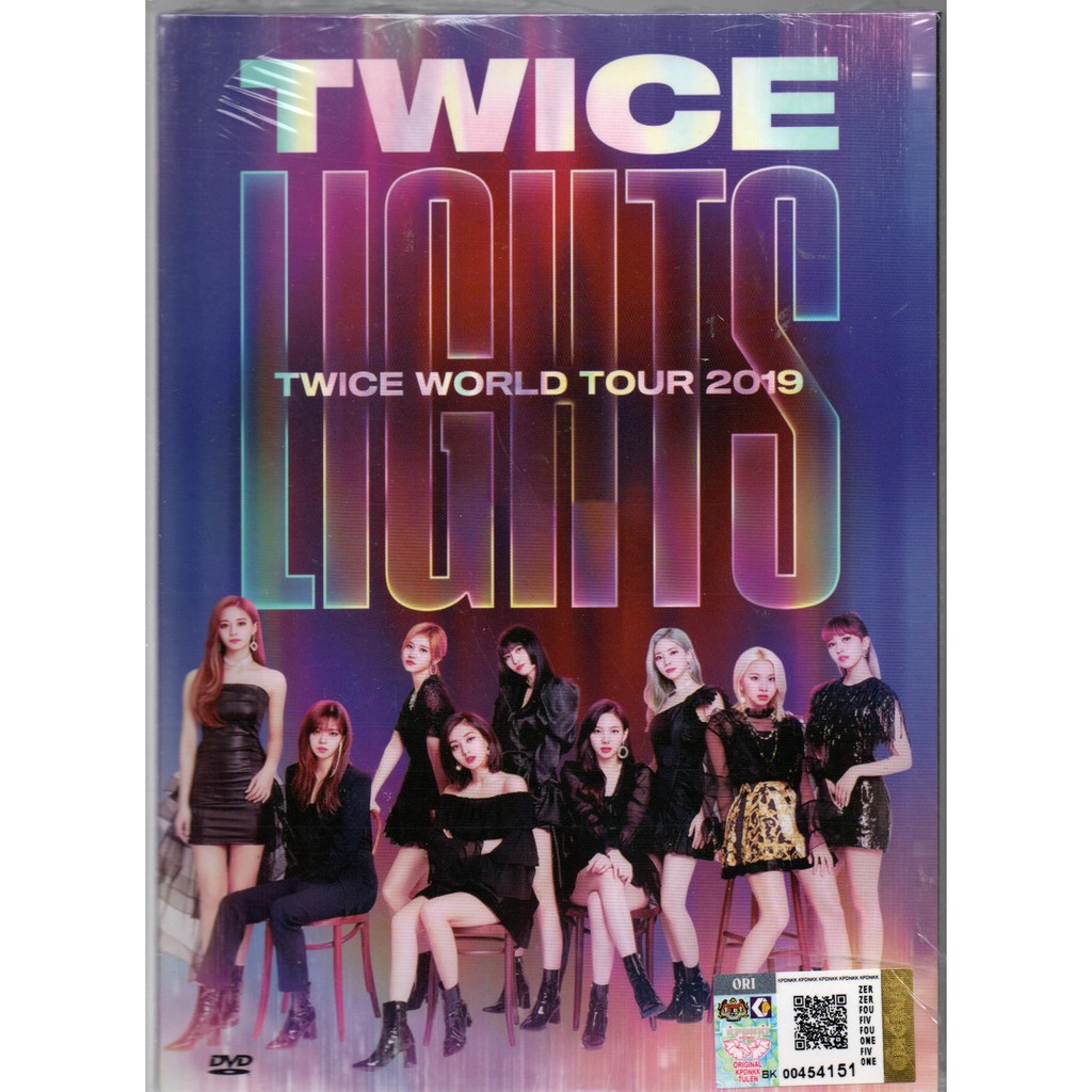 DVD Twice World Tour 2019 : Twicelights In Seoul (Malaysia Edition 