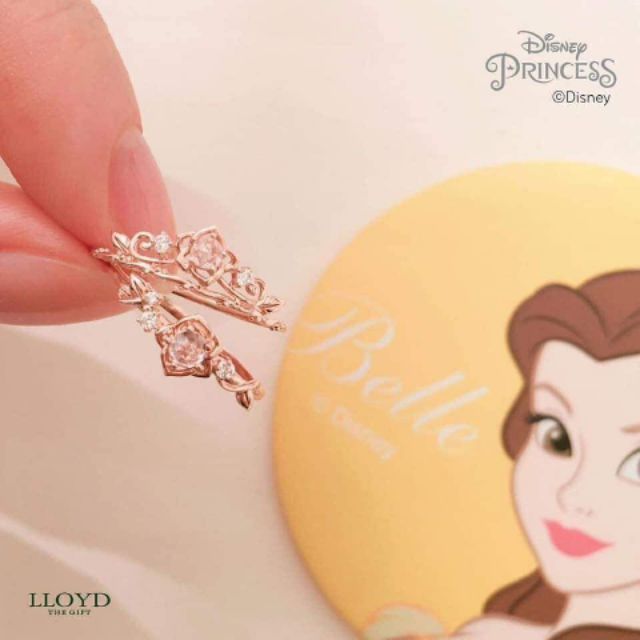 Disney x LLYOD gift princess belle ring Shopee Malaysia