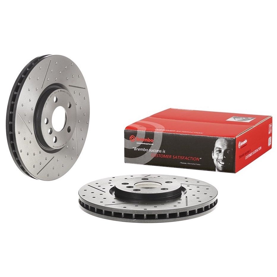 Mini Cooper F56 JCW 2014+ - Brembo Brake Disc Rotor (Front Set ...