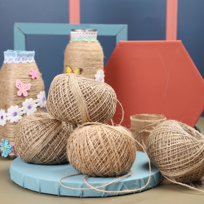 (1mm*100m)Brown DIY Crafting Decoration Hemp Jute Rope | Shopee Malaysia