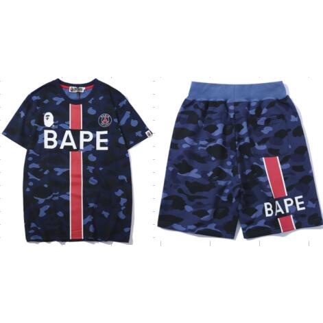 Psg bape shorts sale