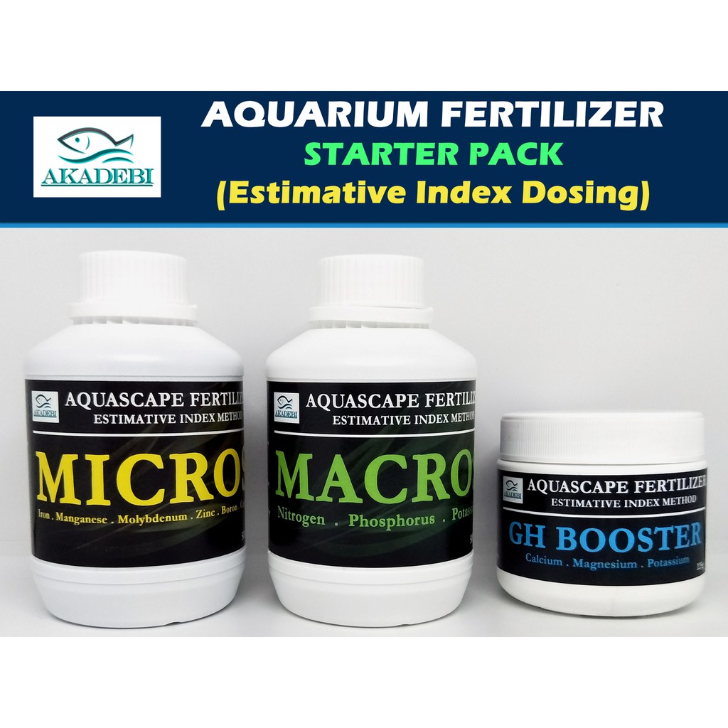 Aquarium Fertilizer Starter Pack (EI Dosing Method) Shopee Malaysia