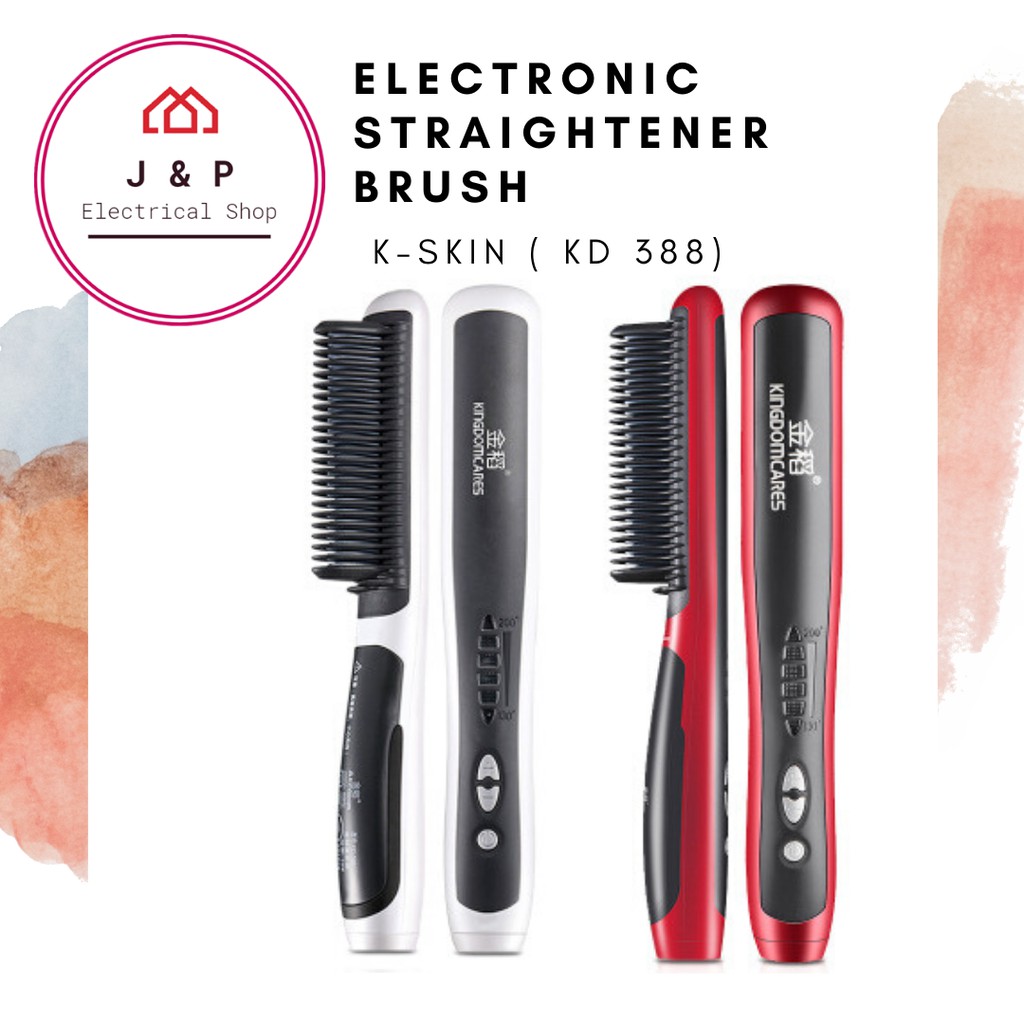 💥KSKIN HAIR STRAIGHTENER BRUSH (KD388) 金稻直发梳 [ READY STOCK 现货/ PRE