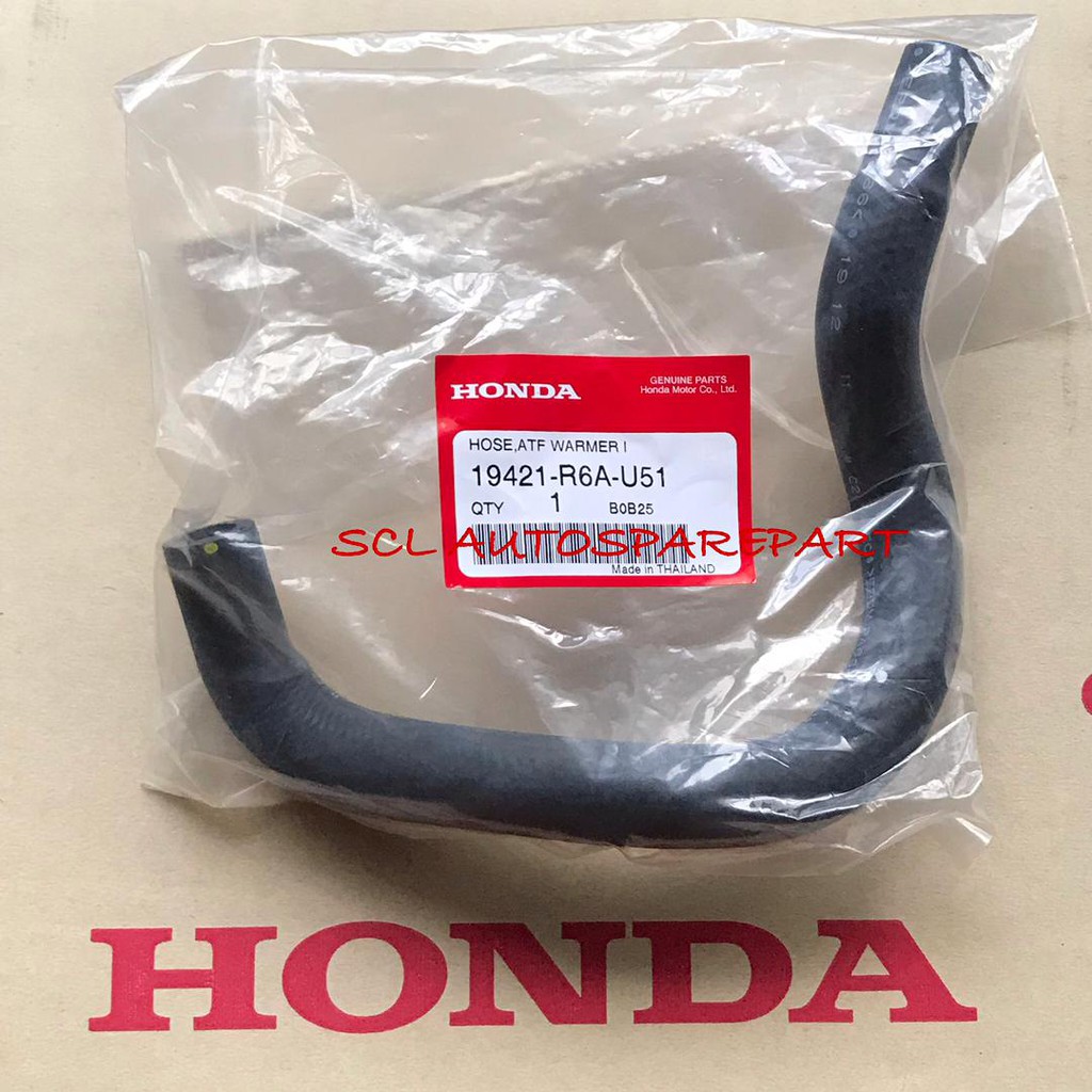 [ SCL AUTOSPAREPART ] 19421-R6A-U51 Honda Genuine ATF Warmer Hose ( IN ...