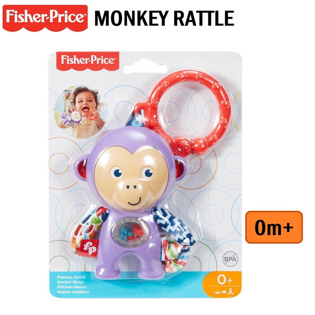 Fisher Price Monkey Rattle (0m+) | Shopee Malaysia