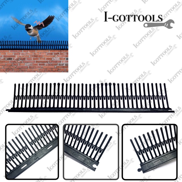 Plastic Bird and Pigeon Spikes Anti Bird Anti Pigeon Spikes (450mm) and ...