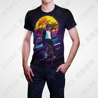 Michael Jackson 3D Printed T-shirt