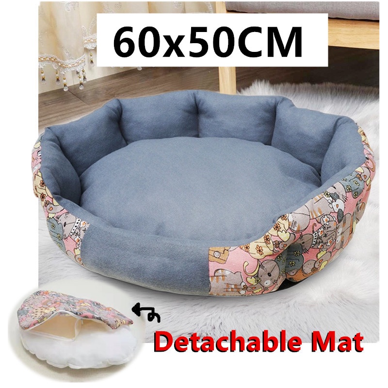 READY STOCK Comfy And Soft Little Paw Pet Bed 50cm Tempat Tidur Kucing Shopee Malaysia