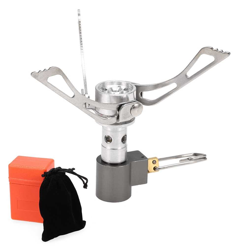 Lixada Faltbarer Gastankständer - Camping Kochherd Stativ Outdoor