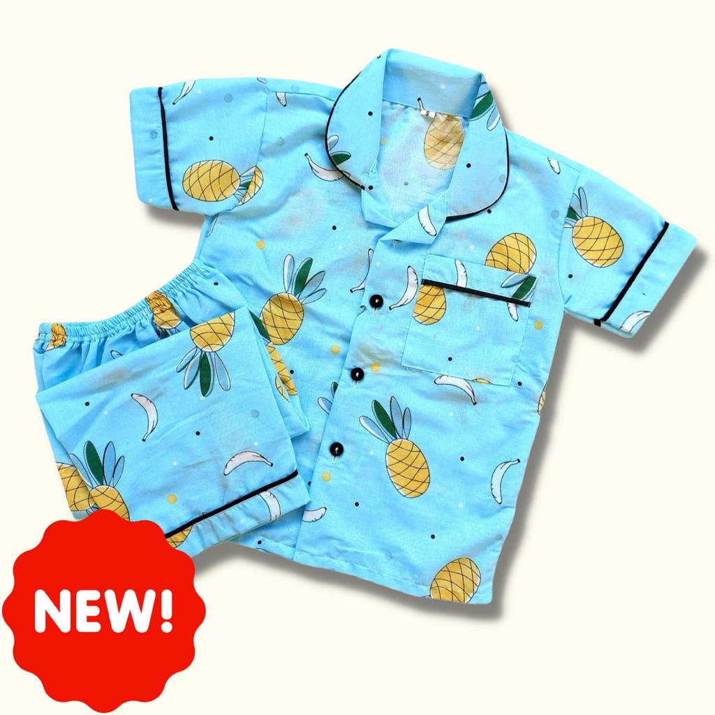 [ADULT&KIDS] EXCLUSIVE BUTTON CARTOON PYJAMAS~PYJAMAS BUTANG ...