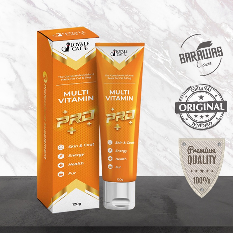 (Free Shipping) Loyale Cat Multivitamin Pro Gel 120g【Pet Supplement