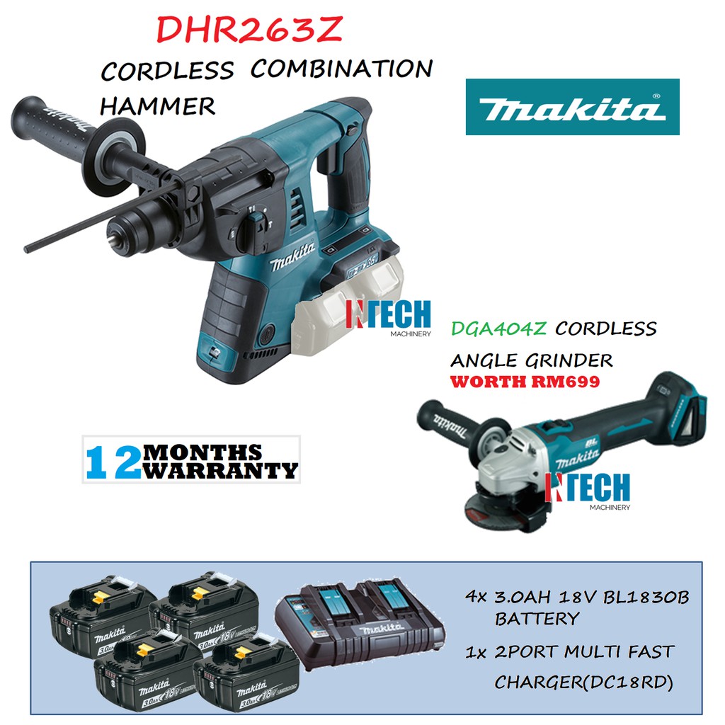 Makita dhr263z hotsell