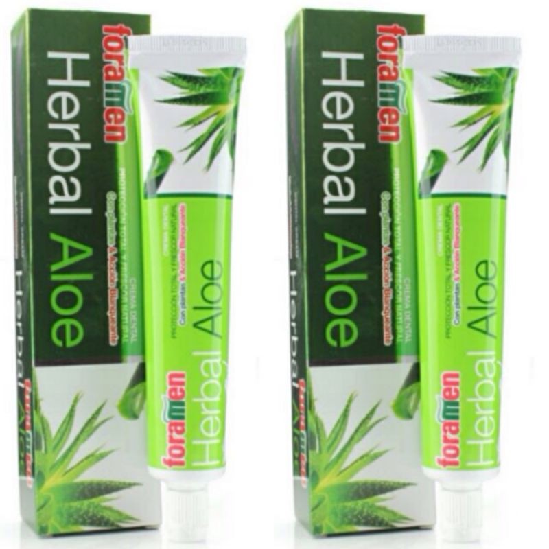 Foramen Spain Toothpaste Whitening / Herbal Aloe for periodontal ...