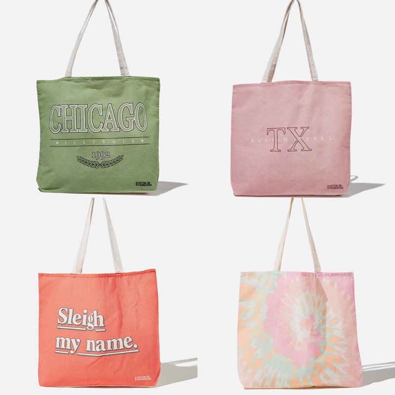 Cotton on deals tote bag