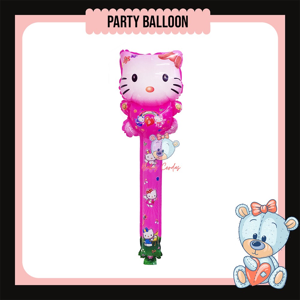 Hello Kitty Balloon Bell Party Decoration Birthday Toys for Kids ...
