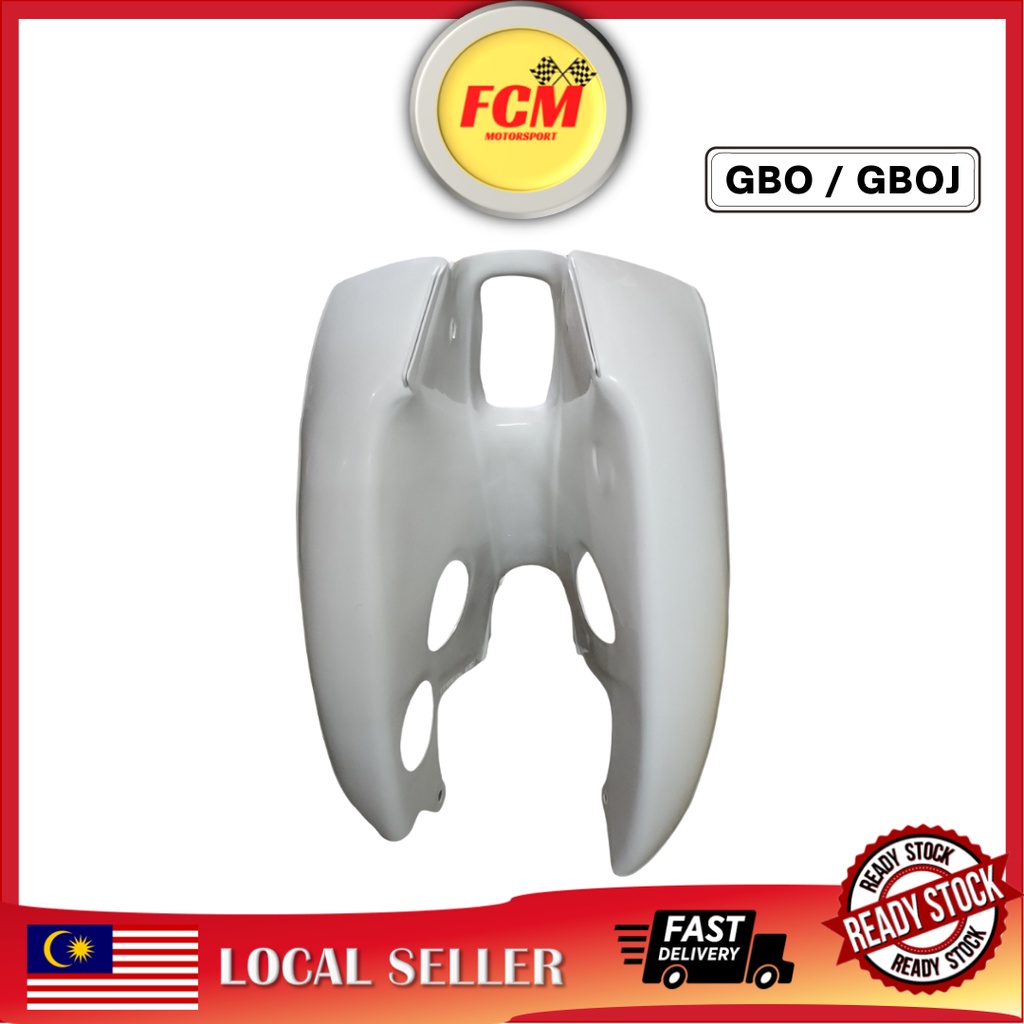 Honda Gbo Gboj Legshield Leg Shield Kepak Sayap Tahan Angin Cover Putih Plastic Depan Gbo Gboj